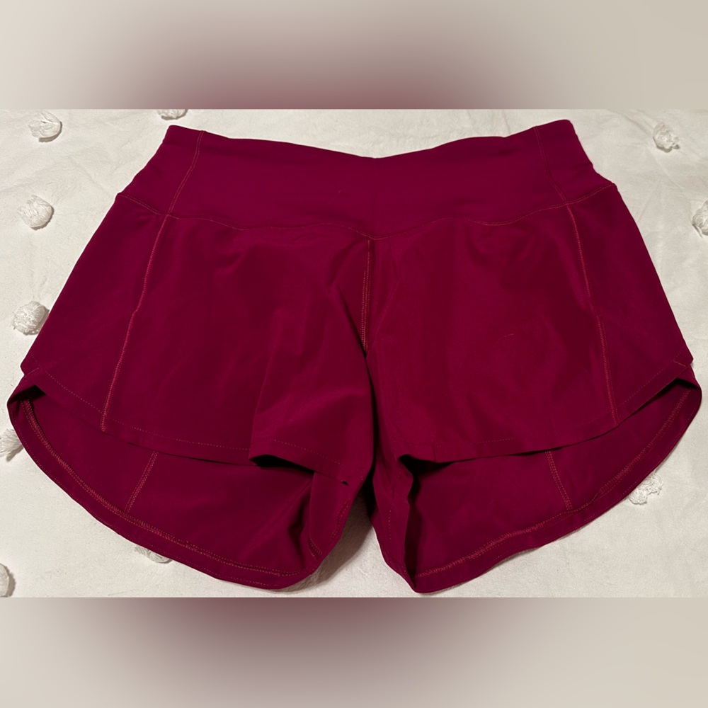 Lululemon Speed Up Short 4 inch Lined size 4